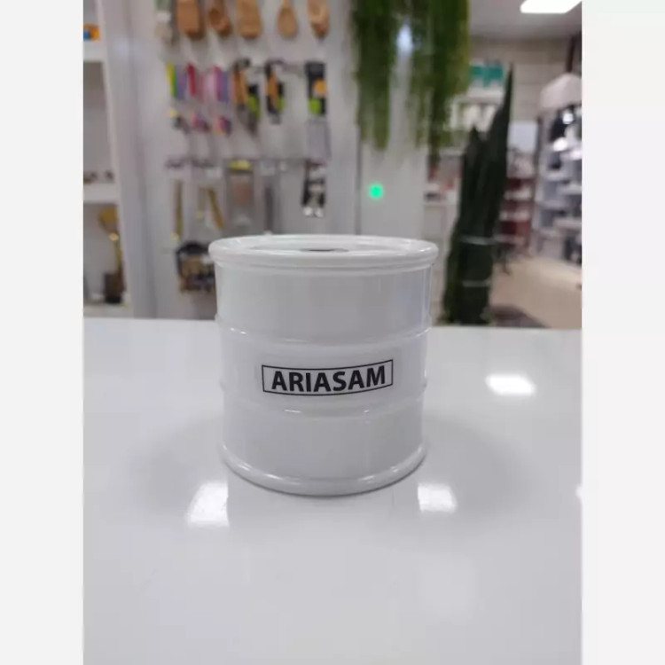 بانکه طرح بشکه جای قهوه و ادویه آریاسام 400 میل