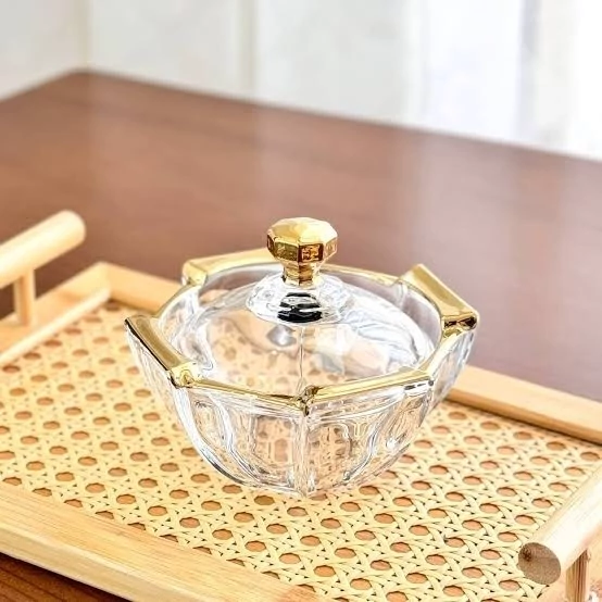 قندان استیج لب طلا
