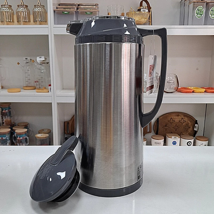 فلاسک استیل 1.9 لیتری مینیاتور درب رنگی