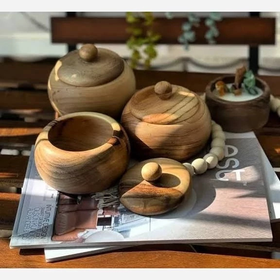 قندان چوب گردو