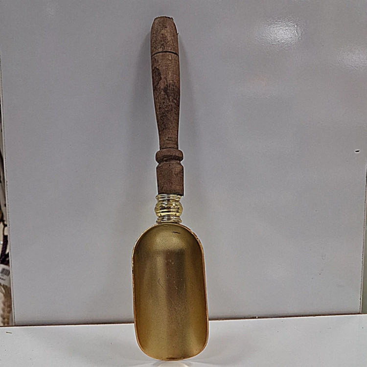 قاشق آجیل دسته چوبی