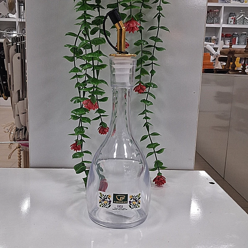بطری روغن ریز 200 میلی ویدا درب طلایی