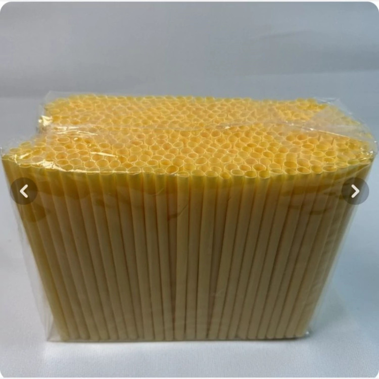 نی نوشیدینی یکبارمصرف مدل ساده(بسته ۱۰ عددی)