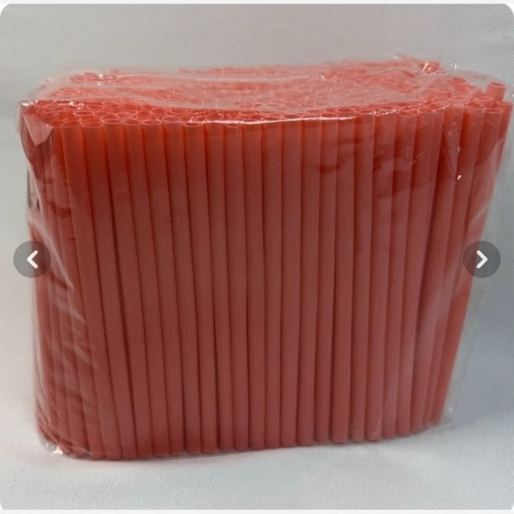 نی نوشیدینی یکبارمصرف مدل ساده(بسته ۱۰ عددی)