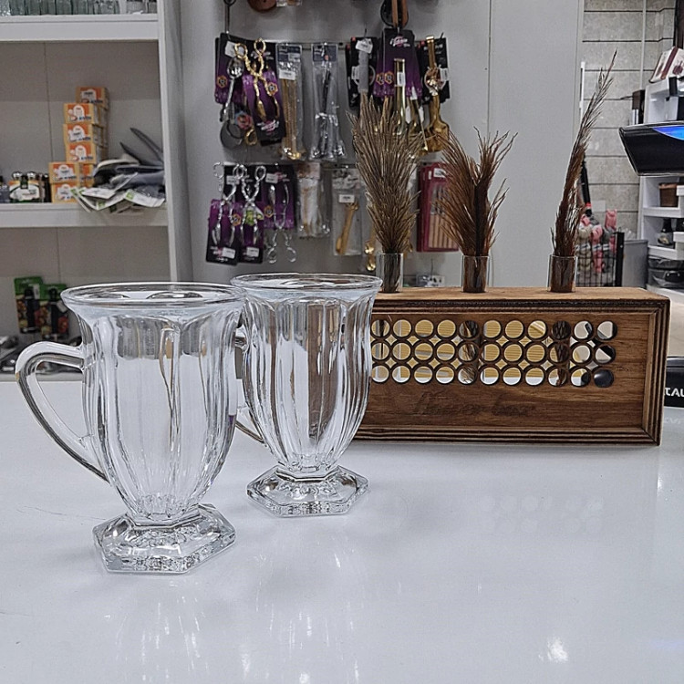 استکان دسته دار (ماگ) پترا دست 6عددی