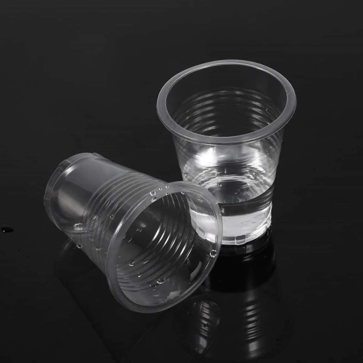 لیوان یکبار مصرف شیشه ای سنگین 180 سی سی