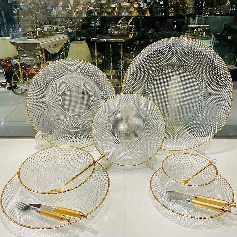 سرویس پیکسل لب طلا 33 پارچه