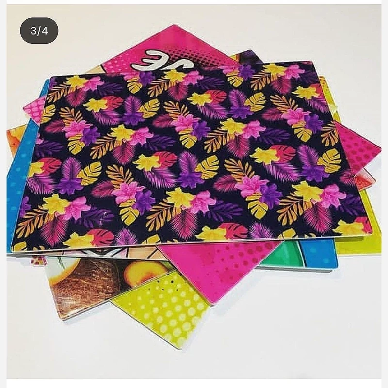 تخته گوشت شیشه ای طرحدار فانتزی