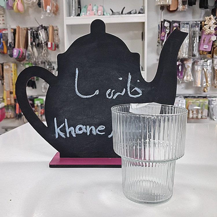 لیوان بلور تکی ایکیا طرح بارلی