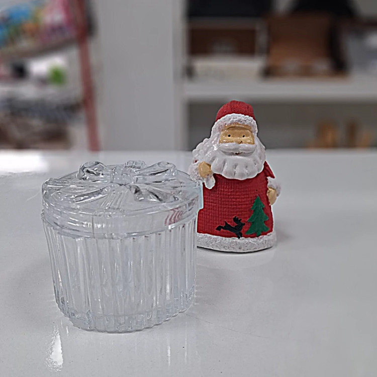 قندان شیشه ای پاپیون