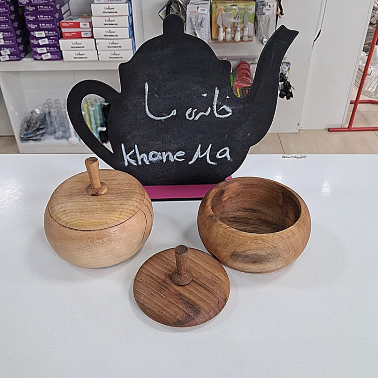 قندان چوب گردو