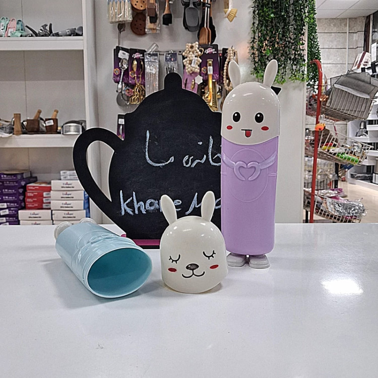 جا مسواکی جا قاشقی طرح خرگوشی