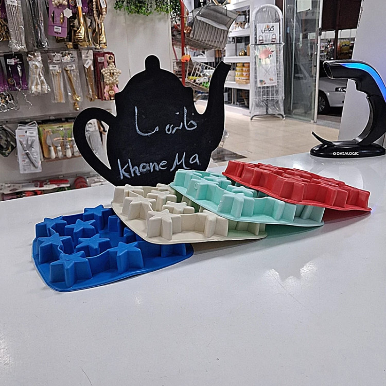 قالب یخ طرحدار سیلیکونی