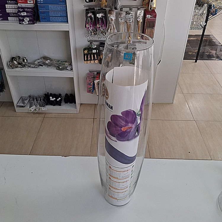 گلدان ازالیا شیشه ای