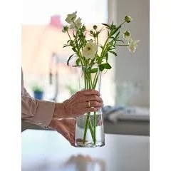 گلدان شیشه ای شیپوری