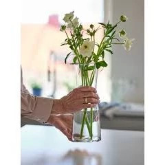 گلدان شیشه ای شیپوری