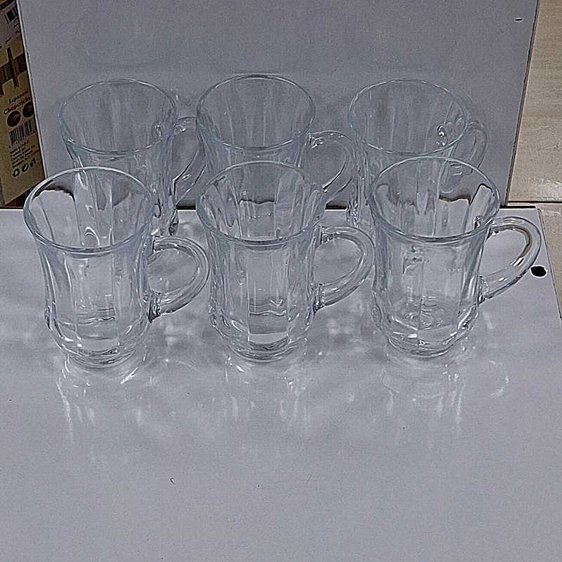 استکان دسته دار تارا (6عددی)کادویی