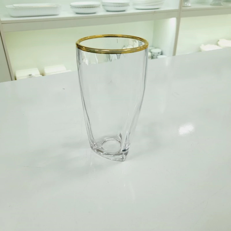 سرویس پارچ و لیوان لب طلا استیج وارداتی(طلا 12عیار خالص هلندی)
