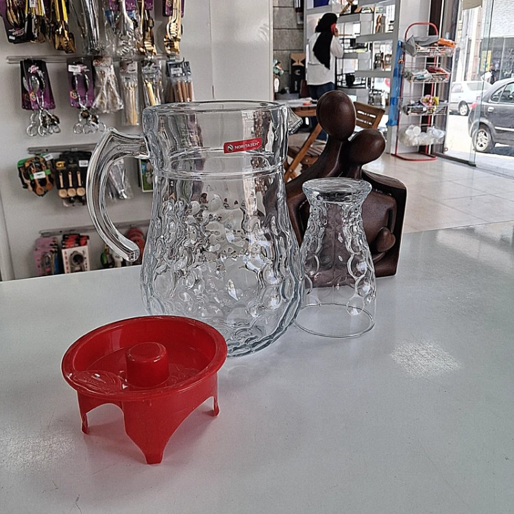 پارچ و لیوان نوری تازه