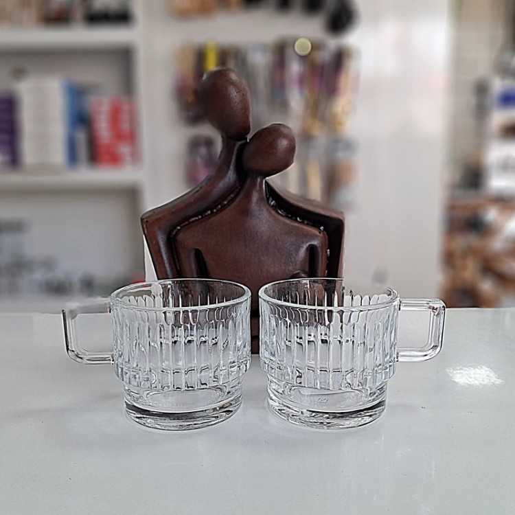 نیم لیوان دسته دار ماکان زنگان