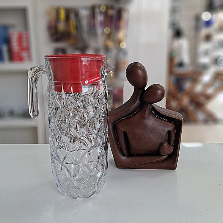 پارچ یک لیتری شیشه ای نوری تازه