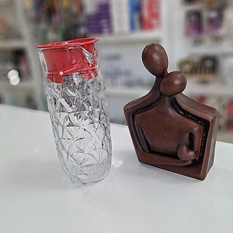 پارچ یک لیتری شیشه ای نوری تازه