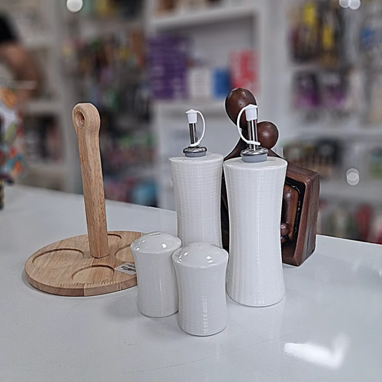 ست آبلیموریز و نمک استندچوبی ریور