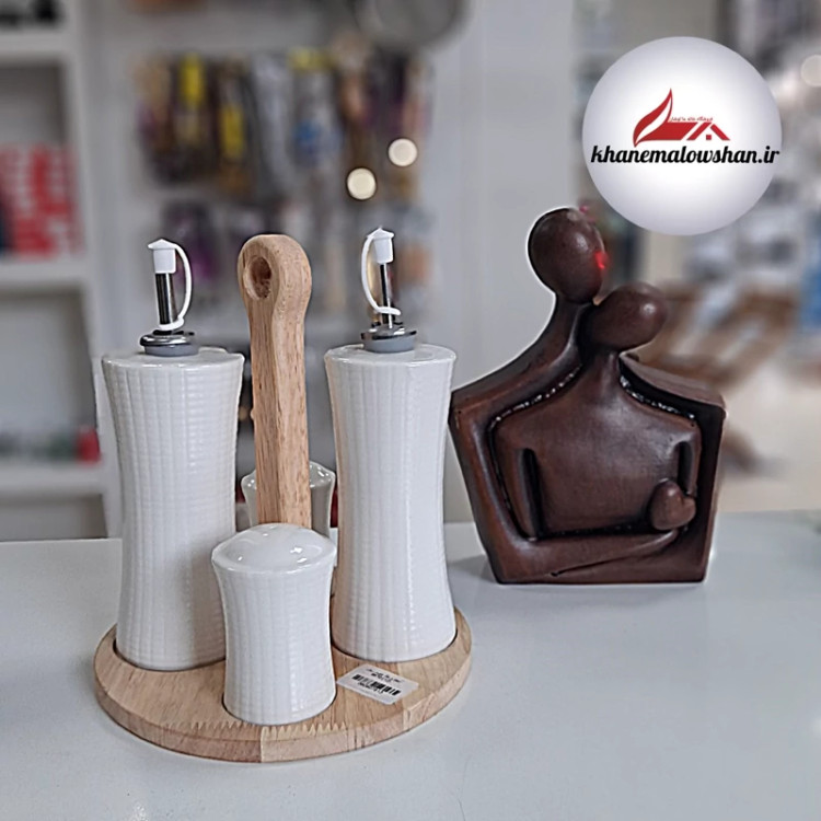 ست آبلیموریز و نمک استندچوبی ریور