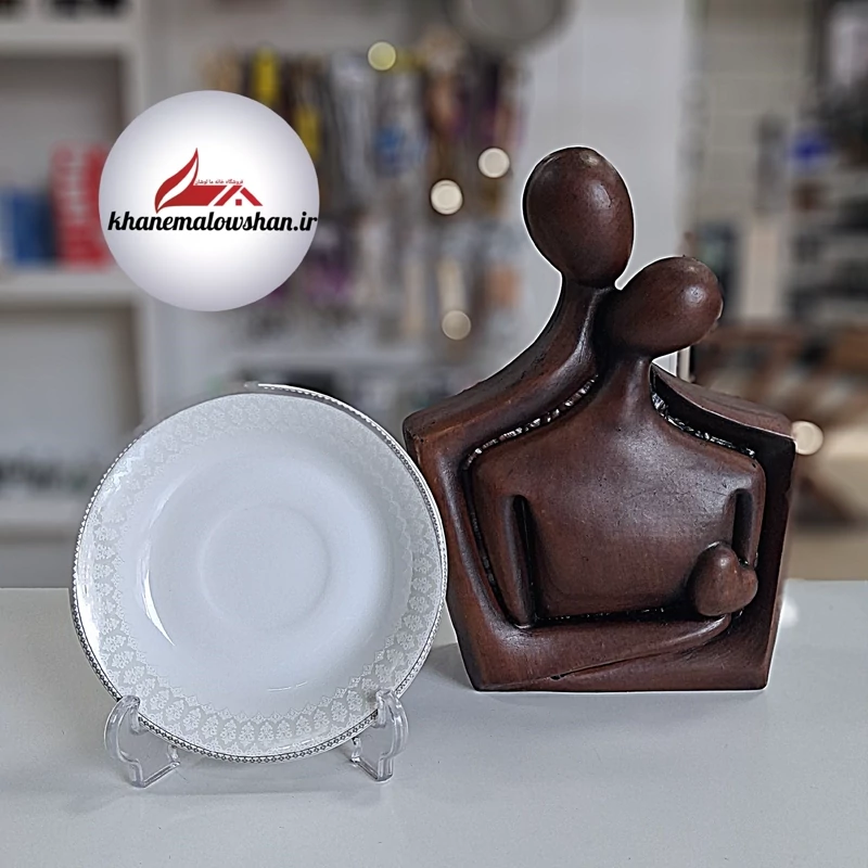 نعلبکی گل دار (6عددی)