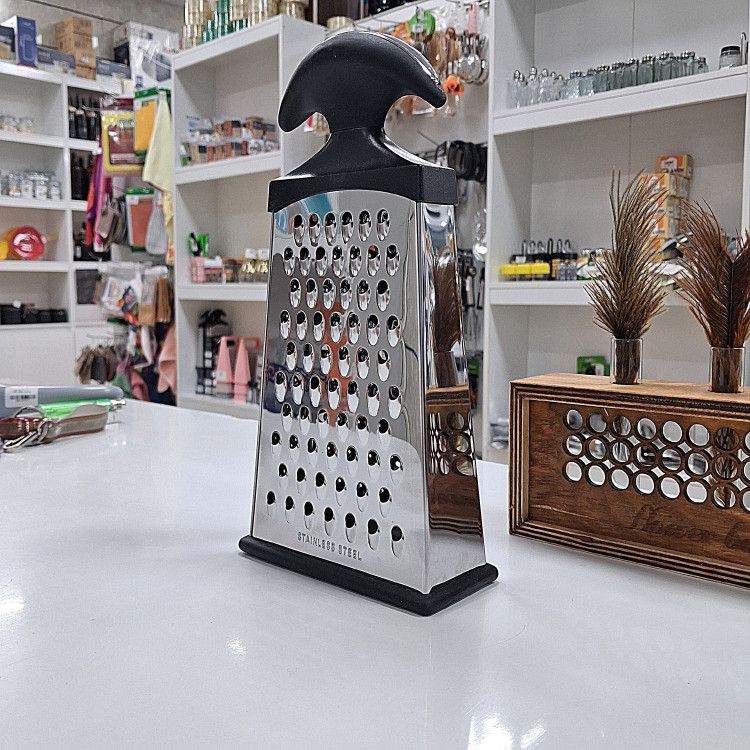 رنده 2 طرفه استیل دسته مشکی باریک شنگیا
