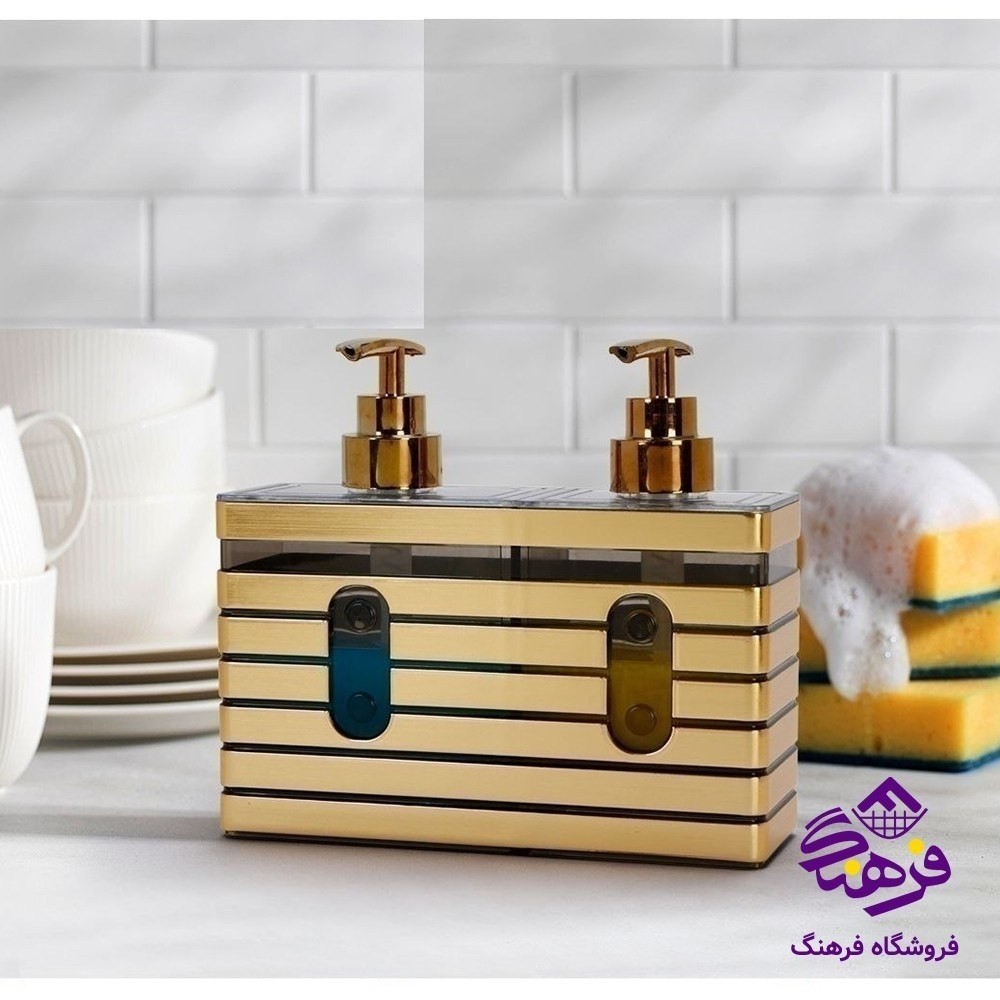 جامایع دو قلو چهارگوش تایلندی(طلایی)