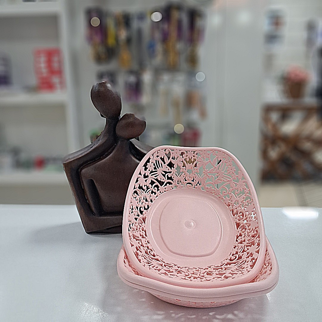 سبد سبزی بیضی کوچک 3 عددی