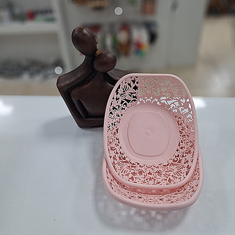 سبد سبزی بیضی کوچک 3 عددی