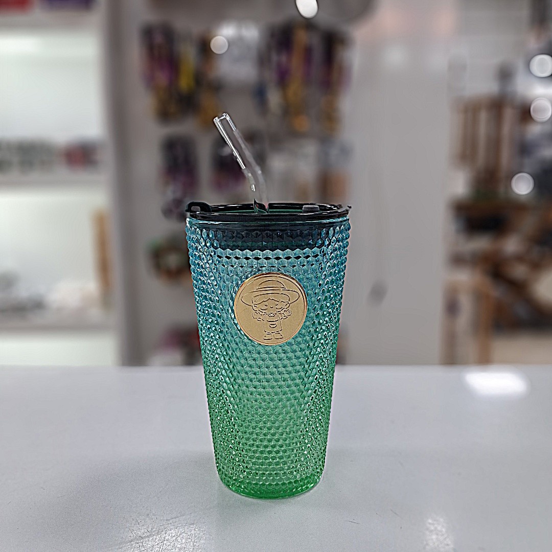 لیوان اسموتی هفت رنگ 500 ml