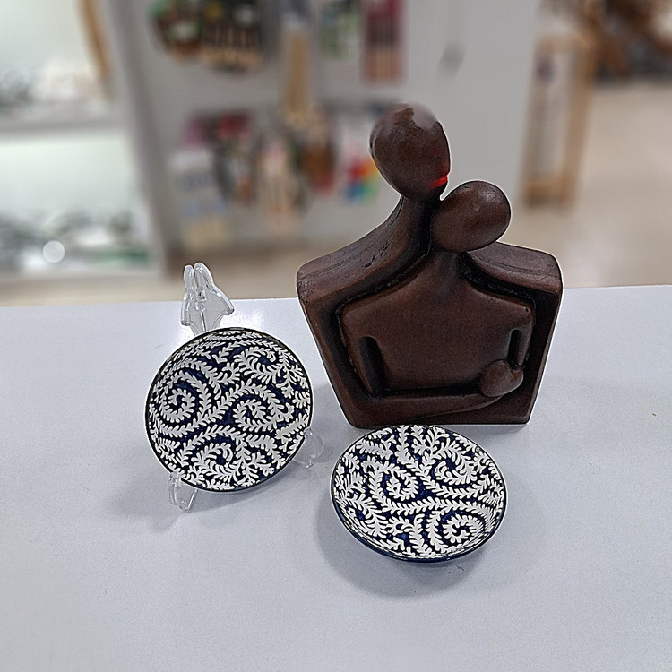 پیاله ترشی سرامیکی طرح پیچک