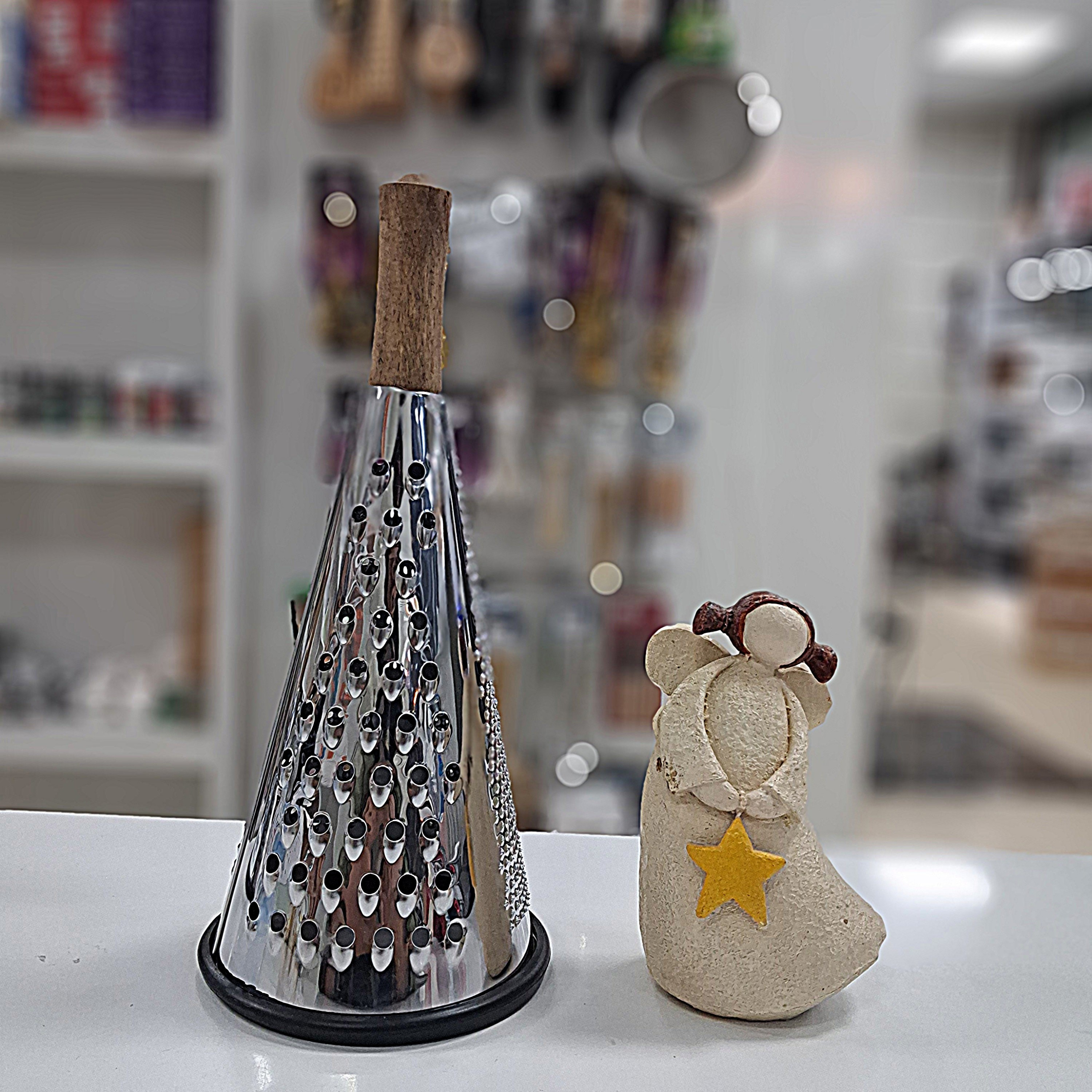 رنده مخروطی بزرگ دسته چوبی