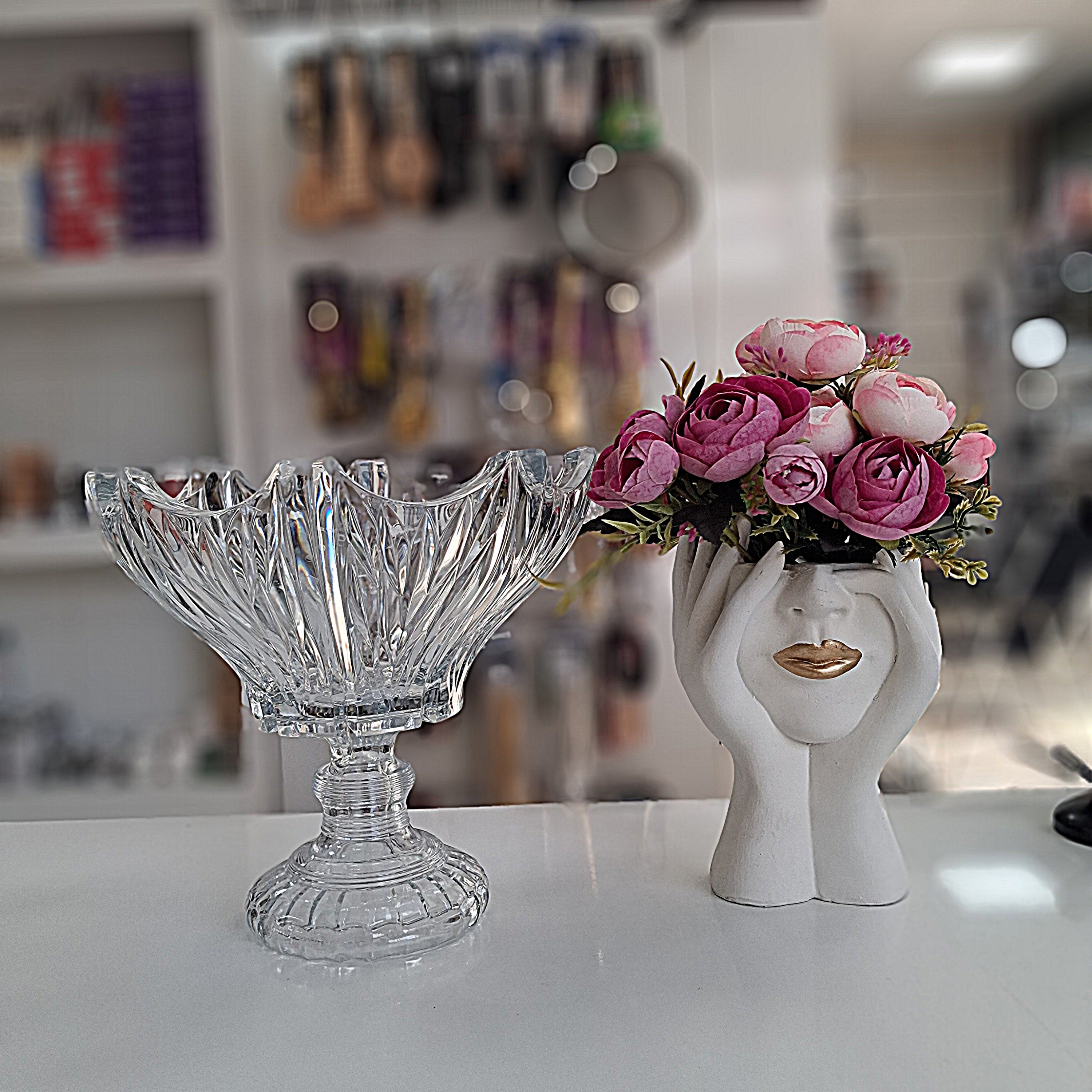 اجیل خوری پایه دار کریستال