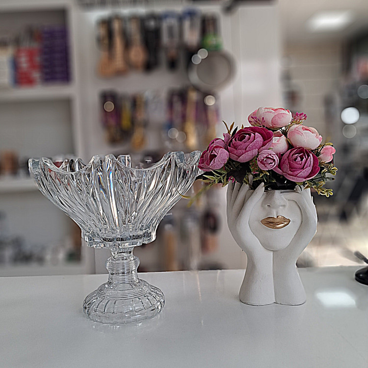 اجیل خوری پایه دار کریستال